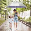 imageG4Free 5462 Inch Windproof UV Protection Golf Umbrella Extra Large Silver Coated Automatic Open Stick Long UmbrellaSilverLight Purple