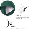imageG4Free 546268 Inch Extra Large Windproof Golf Umbrella UV Protection Automatic Open Double Canopy Vented Sun Rain Stick UmbrellaDark Green