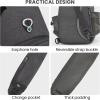 imageG4Free Canvas Sling Bag Crossbody Backpack with USB Charging Port ampamp RFID Blocking Hiking Daypack Chest Bag for Women MenDark Grey