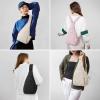 imageG4Free Casual Crossbody Bag Sling Daypack for Women Lightweight Backpack Fashionable Chest Bag for Daily OutingsBlack