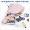 imageG4Free Casual Crossbody Bag Sling Daypack for Women Lightweight Backpack Fashionable Chest Bag for Daily OutingsPink