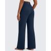 imageG4Free Fleece Lined Pants Women High Waisted Wide Leg Pants Winter Warm Thermal Sweatpants with Pockets 29quot31quot33quotDeep Navy