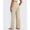 imageG4Free Fleece Lined Pants Women High Waisted Wide Leg Pants Winter Warm Thermal Sweatpants with Pockets 29quot31quot33quotLight Khaki