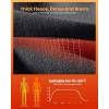 imageG4Free Fleece Lined Pants Women Wide Leg Yoga Pants with Pockets Casual High Waisted Sweatpants 29quot31quot33quotDark Grey