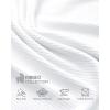 imageG4Free Half Zip Workout Shirts Women Slim Fitted Work Out Tops Gym Athletic Ribbed Tight Tshirts Summer CasualWhite