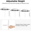 imageG4Free Heavy Duty Beach Umbrella for Sand UPF 50 UV Protection Sun Shelter Double Canopy with Air Vent and Push Button Tilt 65 ft Portable Parasols with Carry Bag for Outdoor Patio PoolBlack