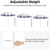 imageG4Free Heavy Duty Beach Umbrella for Sand UPF 50 UV Protection Sun Shelter Double Canopy with Air Vent and Push Button Tilt 65 ft Portable Parasols with Carry Bag for Outdoor Patio PoolBlue