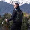 imageG4Free Lightweight Packable Hiking Backpack for Men Women Small Hiking Daypacks Foldable Shoulder Pack Casual Outdoor Bag 11LBlack