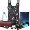 imageG4Free Lightweight Packable Hiking Backpack for Men Women Small Hiking Daypacks Foldable Shoulder Pack Casual Outdoor Bag 11LBlack Flower