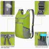 imageG4Free Lightweight Packable Hiking Backpack for Men Women Small Hiking Daypacks Foldable Shoulder Pack Casual Outdoor Bag 11LBright Green