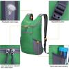 imageG4Free Lightweight Packable Hiking Backpack for Men Women Small Hiking Daypacks Foldable Shoulder Pack Casual Outdoor Bag 11LGreen