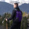 imageG4Free Lightweight Packable Hiking Backpack for Men Women Small Hiking Daypacks Foldable Shoulder Pack Casual Outdoor Bag 11LPurple