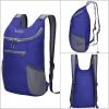 imageG4Free Lightweight Packable Hiking Backpack for Men Women Small Hiking Daypacks Foldable Shoulder Pack Casual Outdoor Bag 11LSapphire
