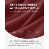 imageG4Free Modal Soft Casual Shorts for Women High Waisted Drawstring Summer Sweat Shorts with PocketsBurgundy