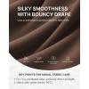 imageG4Free Modal Soft Casual Shorts for Women High Waisted Drawstring Summer Sweat Shorts with PocketsCoffee