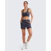 imageG4Free Modal Soft Casual Shorts for Women High Waisted Drawstring Summer Sweat Shorts with PocketsDark Grey