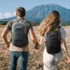imageG4Free Packable Hiking Backpack 20L Lightweight Foldable Travel Daypack with Thickened Back Panel for Men WomenBlackGrey