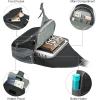 imageG4Free Packable Sling Backpack Small Crossbody Sling Bag Travel Hiking Daypack Casual Foldable Shoulder Chest BagBlack
