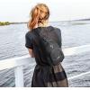 imageG4Free RFID Sling Bag Crossbody Backpack Small Chest Shoulder Bag Hiking OutdoorDark Grey