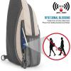 imageG4Free RFID Sling Bag Crossbody Backpack Small Chest Shoulder Bag Hiking OutdoorIvovy