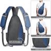 imageG4Free Sling Bag RFID Blocking Sling Backpack Crossbody Chest Bag Daypack for Hiking TravelBlackDark Blue