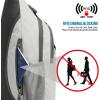 imageG4Free Sling Bag RFID Blocking Sling Backpack Crossbody Chest Bag Daypack for Hiking TravelBlackGainsboro