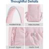 imageG4Free Sling Bag for Women Casual Crossbody Handbag Fashionable Shoulder Backpack Lightweight Chest BagPink