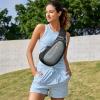 imageG4Free Sling Bags Men and Women Shoulder Backpack Small Crossbody Chest Sling Backpack BlackBlack  Grey
