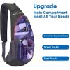 imageG4Free Sling Bags Men and Women Shoulder Backpack Small Crossbody Chest Sling Backpack BlackBlackred