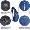 imageG4Free Sling Bags Men and Women Shoulder Backpack Small Crossbody Chest Sling Backpack BlackBlue