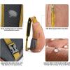 imageG4Free Sling Bags Men and Women Shoulder Backpack Small Crossbody Chest Sling Backpack BlackBright Orange