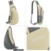 imageG4Free Sling Bags Men and Women Shoulder Backpack Small Crossbody Chest Sling Backpack BlackCreamy Yellow