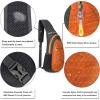 imageG4Free Sling Bags Men and Women Shoulder Backpack Small Crossbody Chest Sling Backpack BlackGreyOrange