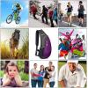 imageG4Free Sling Bags Men and Women Shoulder Backpack Small Crossbody Chest Sling Backpack BlackPurple