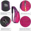imageG4Free Sling Bags Men and Women Shoulder Backpack Small Crossbody Chest Sling Backpack BlackRose