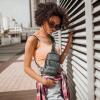 imageG4Free Small Crossbody Sling Bag Mini Tactical Chest Bag Waterproof EDC Shoulder Bag for Men WomenGrey