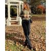 imageG4Free Smoofit Modal Soft Women Wide Leg Sweatpants with Pockets Yoga Pants Casual Lounge Trousers PetiteRegularTallBlack