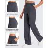 imageG4Free Smoofit Modal Soft Women Wide Leg Sweatpants with Pockets Yoga Pants Casual Lounge Trousers PetiteRegularTallDark Grey