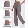 imageG4Free Smoofit Modal Soft Women Wide Leg Sweatpants with Pockets Yoga Pants Casual Lounge Trousers PetiteRegularTallTaupe