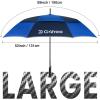 imageG4Free Strongest Golf Umbrella with Full Carbon Fiber Wellconstructed ampamp Super Lightweight ampamp Windproof Double Vented Mesh Canopy Large Oversized Stick Umbrellas for Rain Sun Automatic OpenNavyRoyal Blue