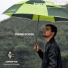 imageG4Free Strongest Golf Umbrella with Full Carbon Fiber Wellconstructed ampamp Super Lightweight ampamp Windproof Double Vented Mesh Canopy Large Oversized Stick Umbrellas for Rain Sun Automatic OpenFluorescentDark Green