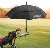imageG4Free Strongest Golf Umbrella with Full Carbon Fiber Wellconstructed ampamp Super Lightweight ampamp Windproof Double Vented Mesh Canopy Large Oversized Stick Umbrellas for Rain Sun Automatic OpenBlack