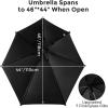 imageG4Free UPF 50 Height Adjustable Chair Umbrella with Universal Clamp for Beach Chair Golf Cart Wheelchair Stroller Bleacher Patio Lake BlueBlackSilver