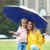 imageG4Free UPF 50 UV Protection 54 Inch Large Reverse Travel Umbrella 10 Ribs Windproof Compact Sun Blocking Inverted Car Umbrellas Automatic Open Close Lake BlueSilverUVBlueSilver