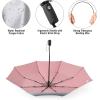 imageG4Free UPF 50 UV Protection Large Travel Umbrella 4246 Inch Auto Open Close Windproof Sun Blocking UmbrellaPinkSilver