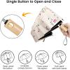 imageG4Free UPF 50 UV Protection Travel Sun Umbrella Compact 42 Inch Small UV Blocking SPF Umbrella Auto Open CloseFlowers
