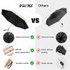 imageG4Free UPF 50 UV Protection Travel Sun Umbrella Compact 42 Inch Small UV Blocking SPF Umbrella Auto Open CloseFlowers