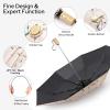 imageG4Free UPF 50 UV Protection Travel Sun Umbrella Compact 42 Inch Small UV Blocking SPF Umbrella Auto Open CloseFlowers