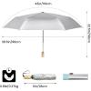 imageG4Free UPF 50 UV Protection Travel Sun Umbrella Compact 42 Inch Small UV Blocking SPF Umbrella Auto Open CloseLake Blue