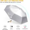 imageG4Free UPF 50 UV Protection Travel Sun Umbrella Compact 42 Inch Small UV Blocking SPF Umbrella Auto Open CloseSky
